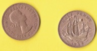 Wielka Brytania Half Penny 1959 r.