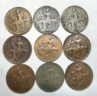 moneta Francja 10 centimes 1907 1911 1915 1916 1917