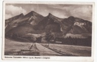 BUKOWINA TATRZAŃSKA JURGÓW HAWRAŃ TATRY PODHALE 1951