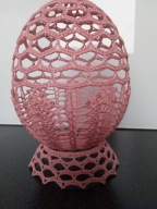 Jajko wielkanocne na szydełku