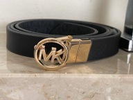 Pasek Michael Kors XL dwustronny Czarny/monogram