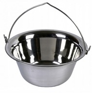 KOCIOŁEK WĘGIERSKI NIERDZEWNY 0,8L GRUBA STAL