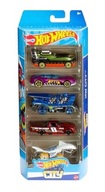 HOT WHEEL CITY 5-PAK AUTEK ZESTAW HLY67