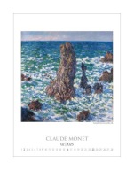obrazy reprodukcje Claude Monet kalendarz 2025 impresjonizm malarstwo