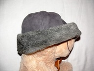 Czapka z naturalnego futra rozmiar 52