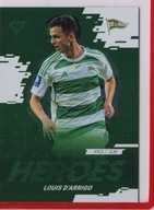 KARTA EKSTRAKLASA 2024/25 SPORTZO LOUIS D'ARRIGO LECHIA ACTION HEROES AH-31