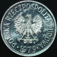 20 groszy 1979 - świeży stempel - mennicze
