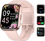 Smartwatch ID208 PLUS różowy funkcja dzwonienia damski