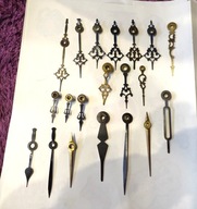 Wskazówki do starych zegarów zestaw 20szt.