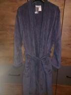 Szlafrok pluszowy TOM & ROSE M/L granatowy nowy