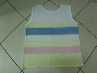 Bluzka damska / kamizelka z dzianiny, rozm. ok. 40/42