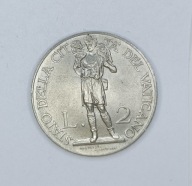 WATYKAN - 2 liry 1931 - PIUS XI - ładna