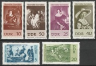 NIEMCY DDR NRD - VERMISTE GEMALDE - CZYSTE **