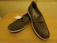 Lekkie mokasyny ze skóry, półbuty męskie - Parotto, rozmiar 42