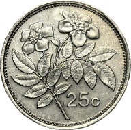 MALTA - 25 CENTS - 1986