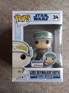 Figurka Funko Pop LUKE SKYWALKER HOTH + PIN Star Wars SW Exclusive #34