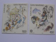 San Marino - Europa CEPT 1982 - historyczne wydarzenia - Mi. 1249-50 **