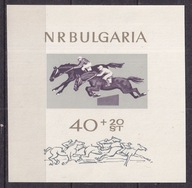 1965 Bułgaria Jeździectwo Mi blok 16 **