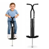 SKOCZEK POGO DLA DZIECI HYPERMOTION SPRĘŻYNOWY DO 50KG CZARNY MOCNY PREZENT