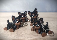 ZAWIESZKA BRELOK PIES CHIHUAHUA BRELOCZEK DO KLUCZY pomysł na prezent