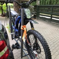 Bagażnik na hak, ciężki rower elektryczny, motocykl SurRon Ultra Bee