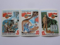 ZSRR - Wspólny Lot w Kosmos - Mi. 5737-39 **