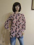 MISSONI LINDEX koszula w kolorowy wzór _ S / 36