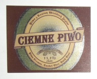 STARA ETYKIETA PIWO CIEMNE BROWAR REGINA ANTONOWO GIŻYCKO
