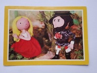 Bajka czeska RUMCAJS - lalki - pocztówka - stare wydanie