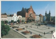CHOJNICE - RYNEK - RATUSZ - FIAT 126P - FIAT 125P - VW T3