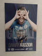 Zdjęcie 10x15 autograf Piast Gliwice Gol Damian Kądzior sezon 2023/24