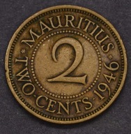 Mauritius - 2 centy 1946