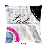 Poszewka z kory 40x40 jasiek z bawełny gofrowanej K 64 her his