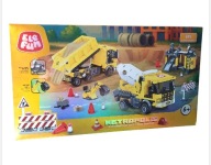 Klocki METROPOLIS CONSTRUCTION SITE MACHINERY Pojazdy Budowlane Zestaw 6+