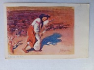 STANISŁAW DĘBICKI HUCUŁKA WYD. ALTENBERG LWÓW przedwojenna POCZTÓWKA
