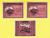 AUSTRIA 50 HELLER 1920 r. /66/ Lamprechtshausen