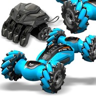 SAMOCHÓD ZDALNIE STEROWANY GESTAMI AUTO RC 4x4 360° ŚWIATŁA LED DYM PARA