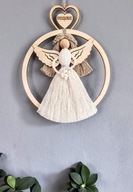 Aniołek Podziękowanie dla gości dzień nauczyciela anioł stróż Makrama