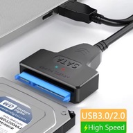 Kabel SATA do USB 3.0/2.0 – adapter HDD/SSD 2,5" szybki transfer 6 Gbps