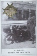 MOTOCYKL CWS M111, 3 BATALION PANCERNY, WARSZAWA