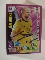 Karta panini autograf Termalica sezon 17/18 Jan Mucha Bramkarze