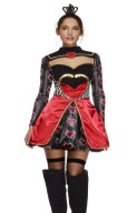 HIT SEKSOWNA CZERWONA KRÓLOWA SERC QUEEN OF HEARTS Strój Kostium L L/XL XL