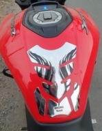 Tank pad CHROM Honda Suzuki Yamaha +Gratis