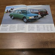 Volvo 343 345 244 245 262 264 265 program gama 1981