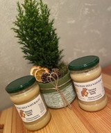 Miód z cytryną i imbirem 400g Naturalny z Polskiej Rodzinnej Pasieki