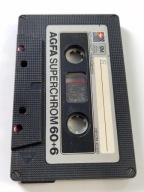 AGFA SUPERCHROM 60+6 KASETA MAGNETOFONOWA