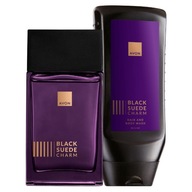 AVON ZESTAW BLACK SUEDE CHARM 2 KOSMETYKI WODA TOALETOWA 100 ML + ŻEL 250
