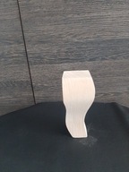 NOGI DREWNIANE NÓŻKA NOGI STYLOWE DREWNO BUKOWE SUROWE NIE MALOWANE 15 cm