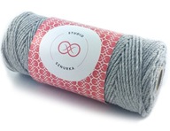 Sznurek do makram 2 mm-100 m skręcany 3PLY - 50 RÓŻNYCH KOLORÓW