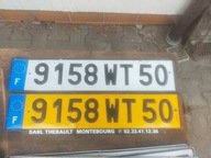 tablice rejstracyjne samochodowe kjolekcjonerskie